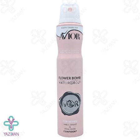 اسپری خوشبو کننده بدن بانوان فلاور بمب آویور - 200 میلی لیتر	