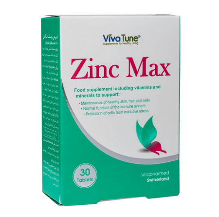 قرص زینک مکس ویواتیون - 30 عددی